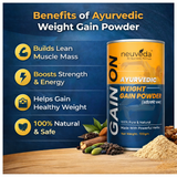 🏋️‍♂️ Gain On by Neuveda – Ayurvedic Weight Gain Powder