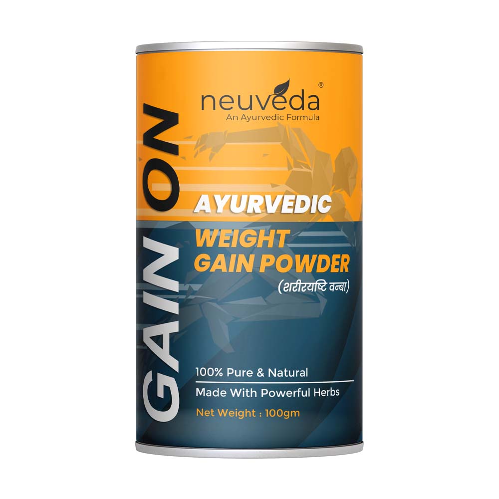 🏋️‍♂️ Gain On by Neuveda – Ayurvedic Weight Gain Powder